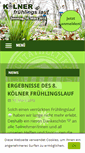 Mobile Screenshot of koelner-fruehlingslauf.de